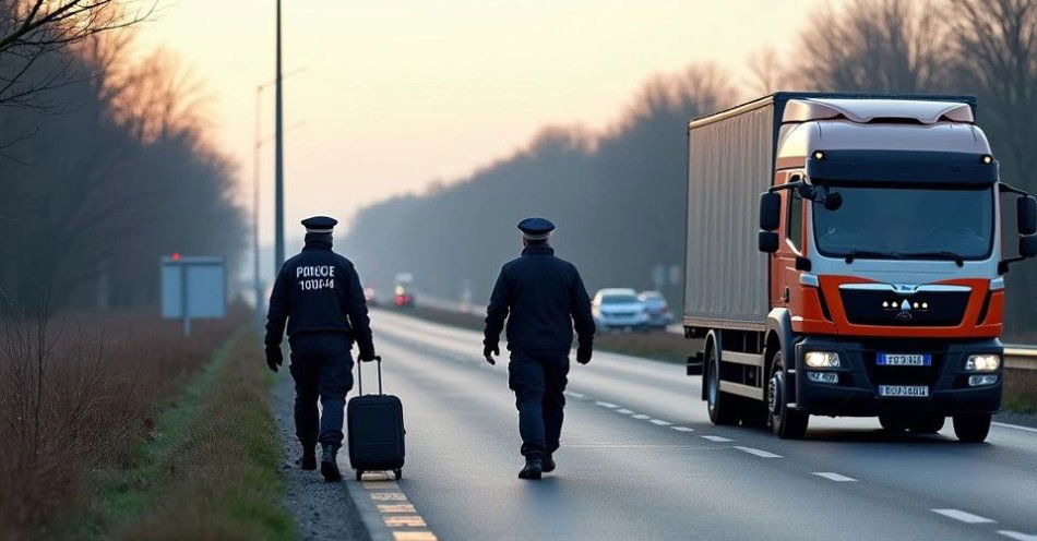 zdjęcie: Wspólne patrole polskiej i czeskiej policji na granicy / TM/ przykładowa ilustracja