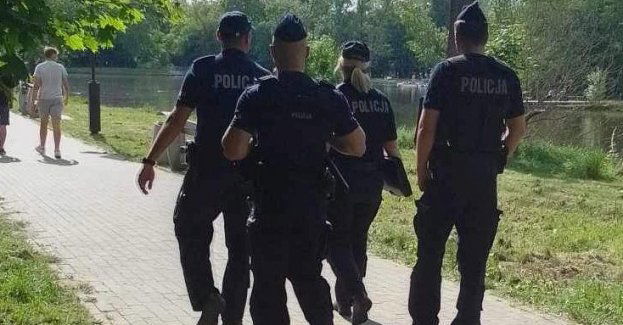 Łódzcy policjanci kontrolowali parki i zbiorniki wodne