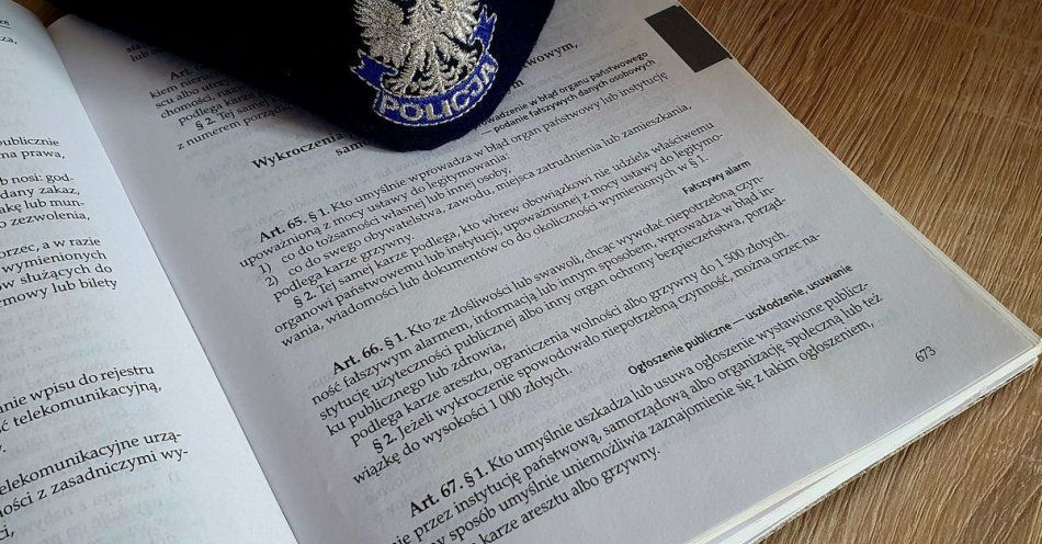 zdjęcie: Mieszkaniec Piaseczna stanie przed sądem za fałszywe zgłoszenia 112 / fot. KPP w Piasecznie