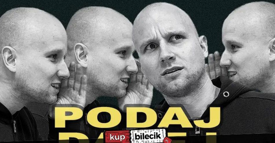 zdjęcie: Maciej Brudzewski w nowym programie 