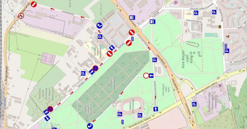 zdjęcie: Zmiana organizacji ruchu w okresie dnia 
