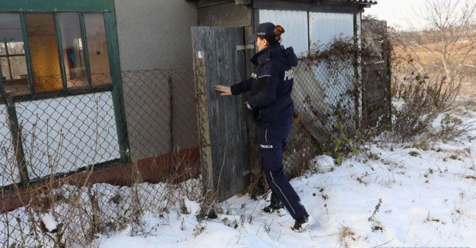 zdjęcie: Pomóżmy osobom bezdomnym przetrwać zimę w Lubinie / fot. KPP w Lubinie