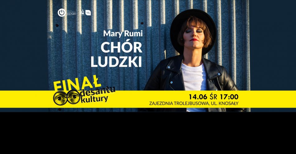 zdjęcie: Finał Desantu Kultury / Mary Rumi: Chór Ludzki / fot. nadesłane