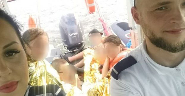 Groźnie wyglądające zdarzenie na Szlaku Wielkich Jezior Mazurskich