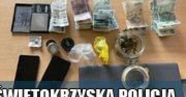 25-latek z Ostrowca aresztowany za duże ilości narkotyków