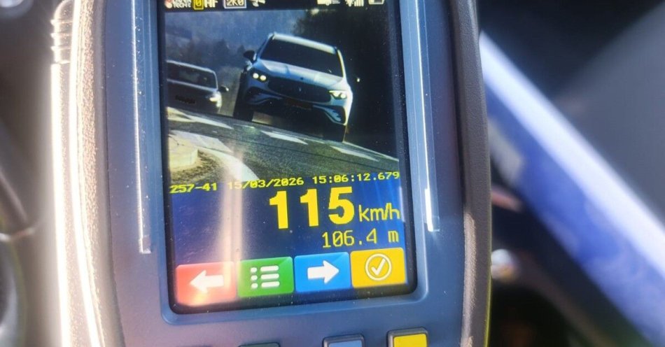zdjęcie: Kierowca przekroczył prędkość o 65 km na godzinę i stracił prawo jazdy / fot. KPP w Brzozowie Fot. KPP Brzozów
