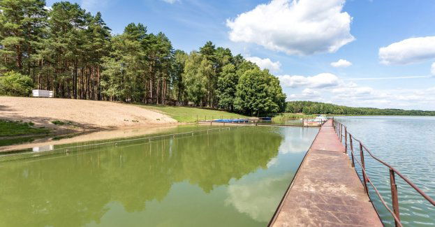 Odwołano zakaz kąpieli w Zalewie Ruda na rzece Mławce