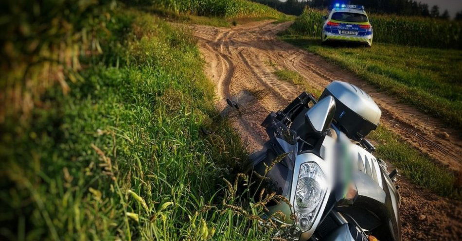 zdjęcie: Przekroczył prędkość i nie zatrzymał się do kontroli / fot. KMP Łomża