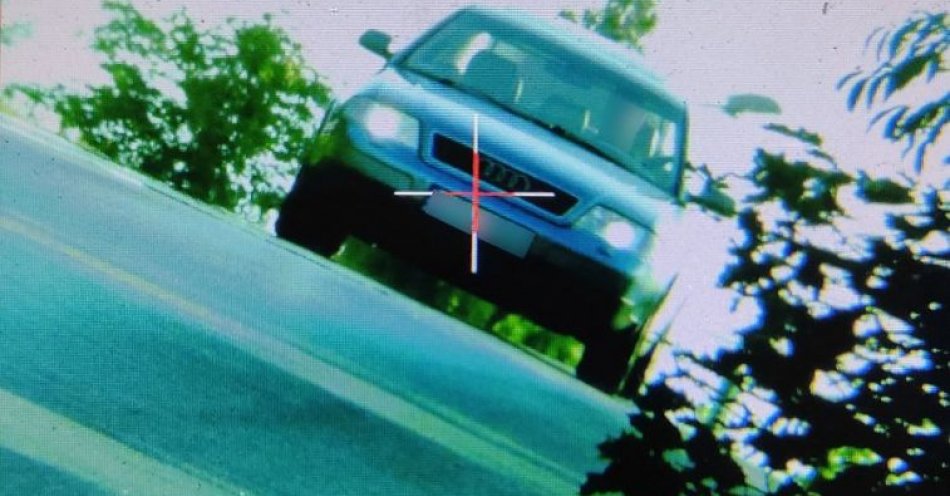 zdjęcie: Pędził przez Tucholę z prędkością 106 km/h / fot. KPP w Tucholi