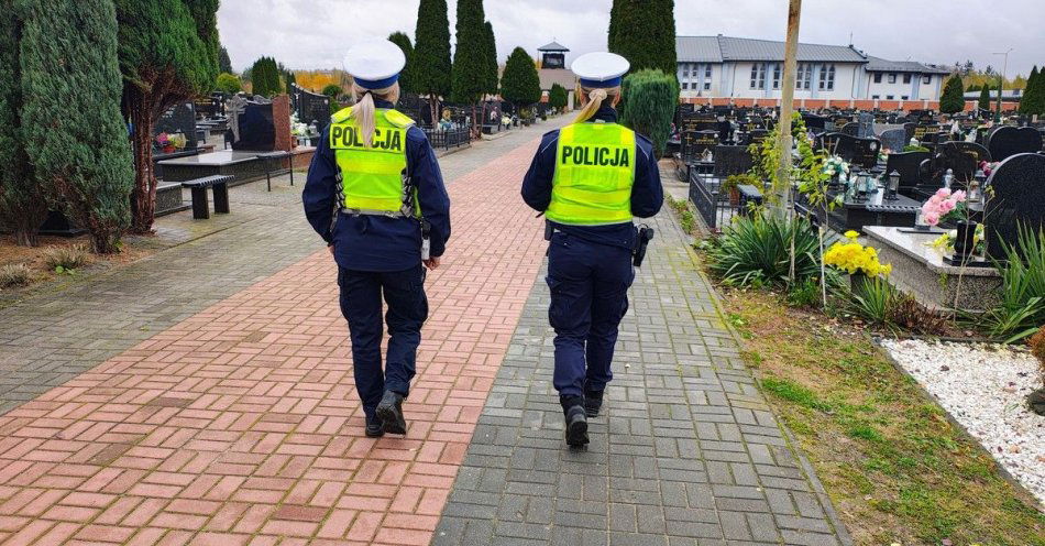zdjęcie: Policja przypomina zasady bezpieczeństwa na Wszystkich Świętych / fot. KPP w Opocznie
