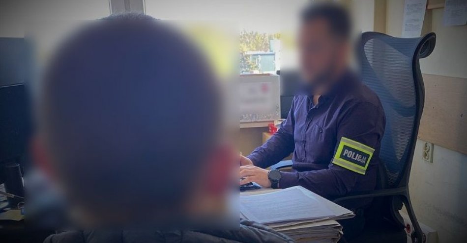 zdjęcie: 26-latek, który ukradł walizkę w pociągu i wysiadł na dworcu w Tczewie został zatrzymany / fot. KPP w Tczewie