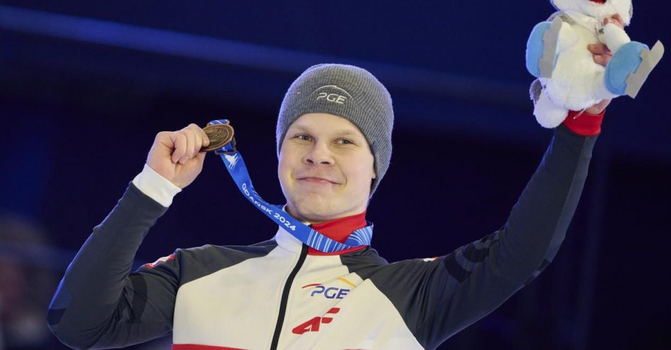 zdjęcie: PŚ w short tracku – trzecie miejsca Kuczyńskiego i Niewińskiego na 500 m w Gdańsku / fot. PAP