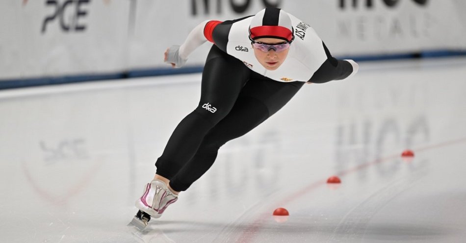 zdjęcie: Wojtasik, Kania, Czyszczoń i Śliwka ze złotymi medalami łyżwiarskich mistrzostw Polski w wieloboju i wieloboju sprinterskim / fot. Grzegorz Michałowski