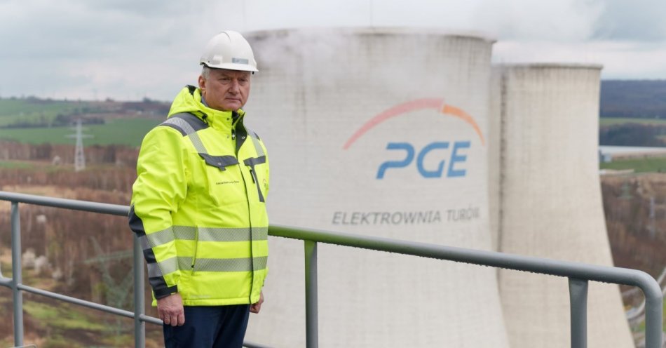 zdjęcie: Prezes PGE Dariusz Marzec: Kompleks w Turowie będzie działał tak długo, jak będzie to potrzebne / PGE Polska Grupa Energetyczna - Dariusz Marzec, prezes PGE, z wizytą w Kompleksie Turów