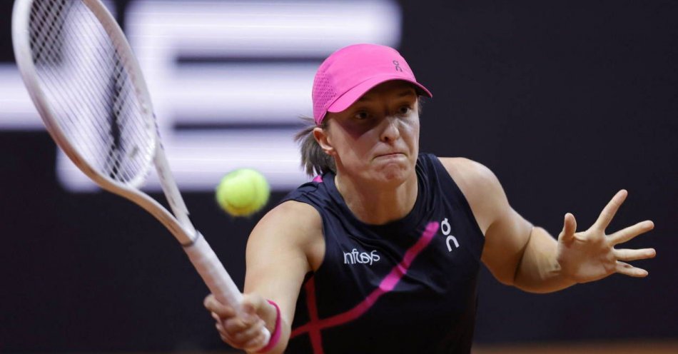 zdjęcie: Turniej WTA w Stuttgarcie - Świątek przegrała z Rybakiną / fot. PAP