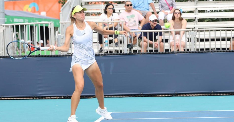 zdjęcie: Turniej WTA w Rouen - porażka Linette w finale / fot. PAP