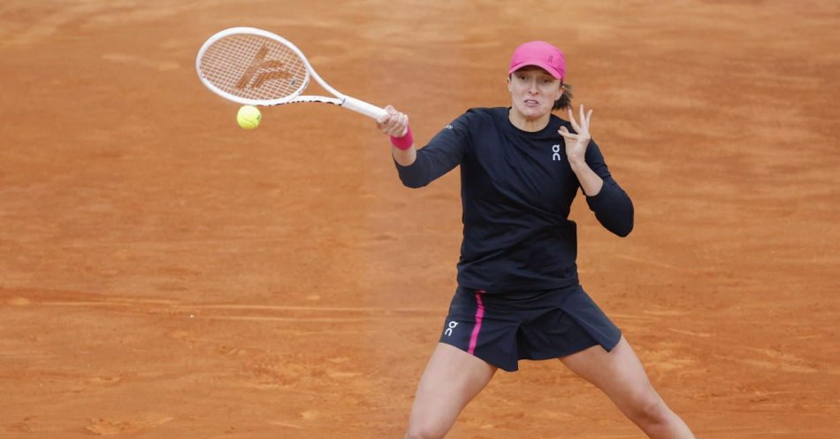 zdjęcie: Turniej WTA w Madrycie - Świątek awansowała do trzeciej rundy / fot. PAP