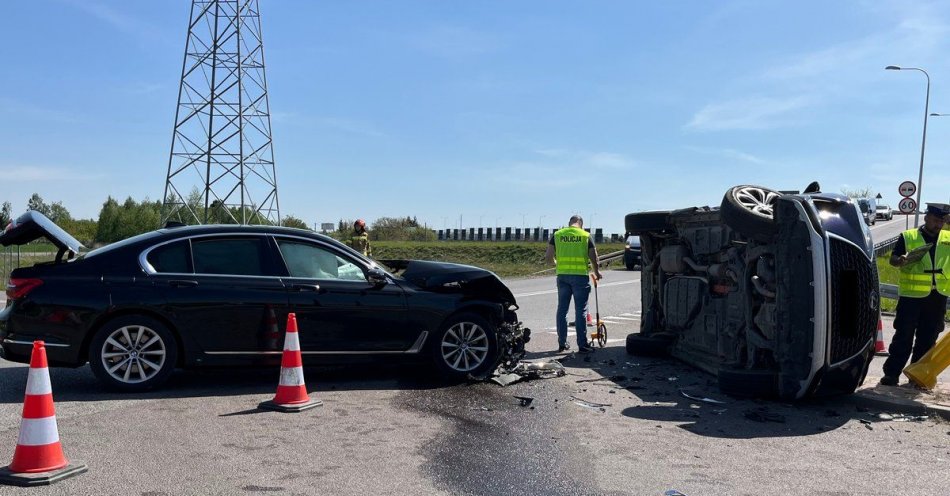 zdjęcie: Nieudzielenie pierwszeństwa przejazdu przyczyną zderzenia pojazdów / fot. KPP Świdnik