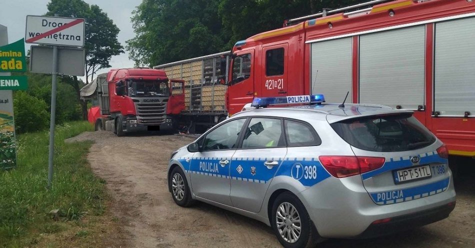 zdjęcie: Śmiertelny wypadek w gminie Iłowo-Osada / fot. KPP w Działdowie