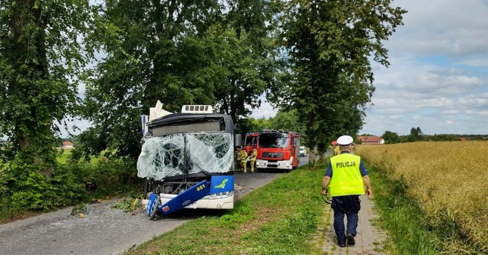 zdjęcie: Policjanci wyjaśniają okoliczności zdarzenia w podbydgoskim Kusowie / fot. KWP w Bydgoszczy