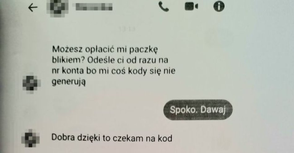 zdjęcie: Chciał pomóc bratanicy i stracił pieniądze / fot. KPP Parczew