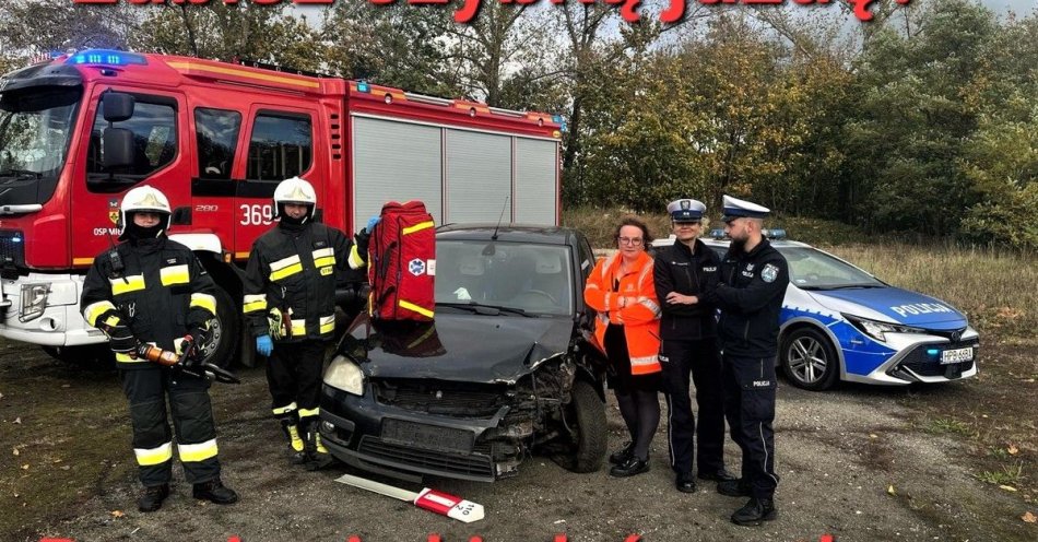 zdjęcie: Dostosuj prędkość do warunków panujących na drodze / fot. KMP w Legnicy