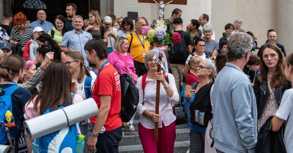 zdjęcie: Z Lublina wyruszyła 46. Piesza Pielgrzymka na Jasną Górę / fot. PAP