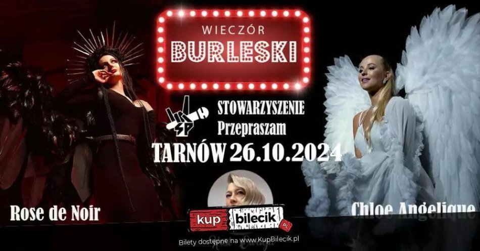 zdjęcie: Burleska by Rosę de Noir w Stowarzyszeniu Przepraszam / kupbilecik24.pl / Burleska by Rosę de Noir w Stowarzyszeniu Przepraszam