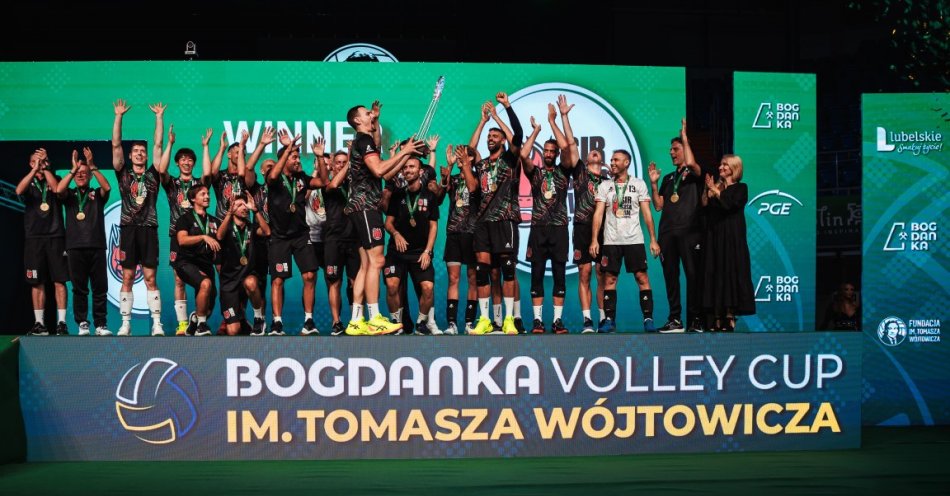 zdjęcie: Mistrzowie Włoch triumfowali w wielkim finale BOGDANKA Volley Cup im. Tomasza Wójtowicza / fot. nadesłane