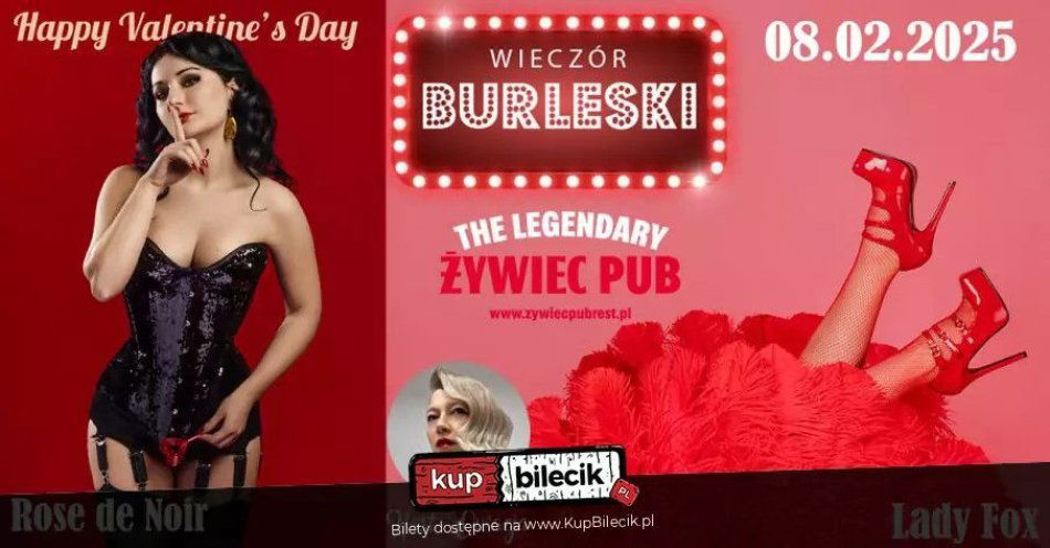 zdjęcie: Burleska by Rose de Noir w The Legendary Pub Żywiec / kupbilecik24.pl / Burleska by Rose de Noir w The Legendary Pub Żywiec