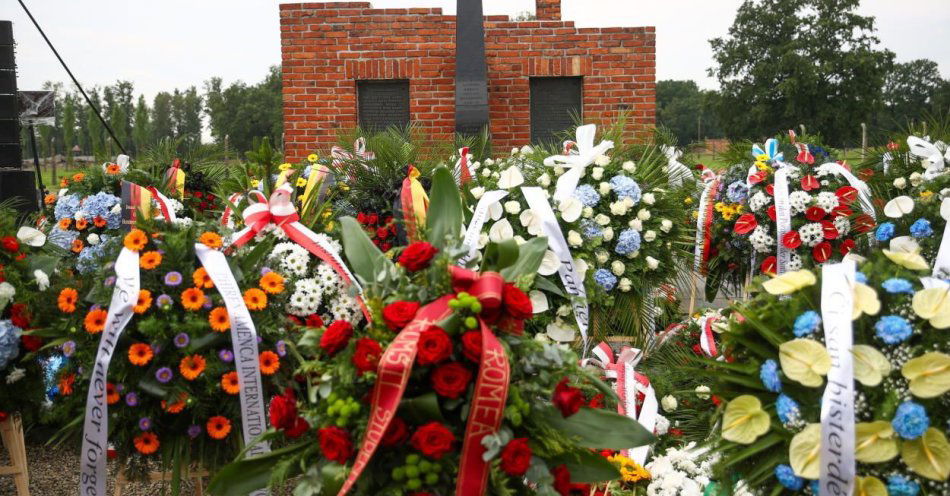 zdjęcie: Obchody 80. rocznicy zagłady Romów w b. KL Auschwitz / fot. PAP