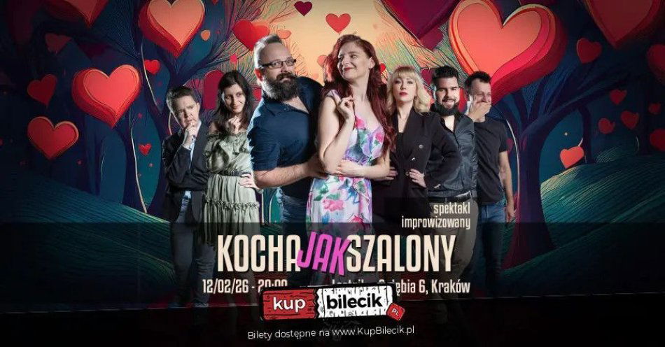 zdjęcie: Kocha Jak Szalony - improwizowana komedia romantyczna / kupbilecik24.pl / Kocha Jak Szalony - improwizowana komedia romantyczna