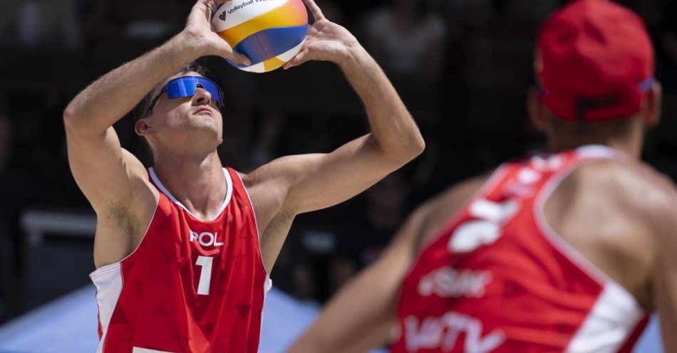 zdjęcie: Beach Pro Tour - Bryl i Łosiak odpadli w barażu o ćwierćfinał / fot. PAP