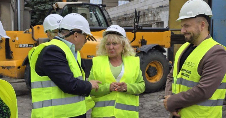 zdjęcie: Zaawansowane prace na budowie Branżowego Centrum Umiejętności / fot. UM Grudziądz