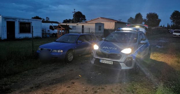 Spowodował samochodem szkody na działkach