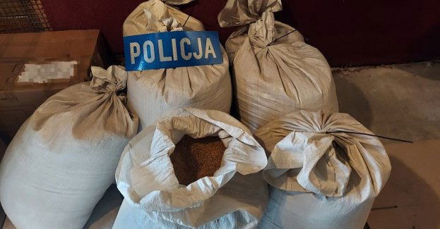 Przewoził 140 kg krajanki tytoniowej w osobówce, został zatrzymany