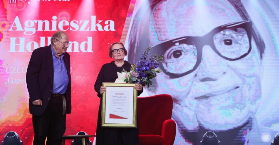 zdjęcie: Agnieszka Holland Człowiekiem Roku 2023 