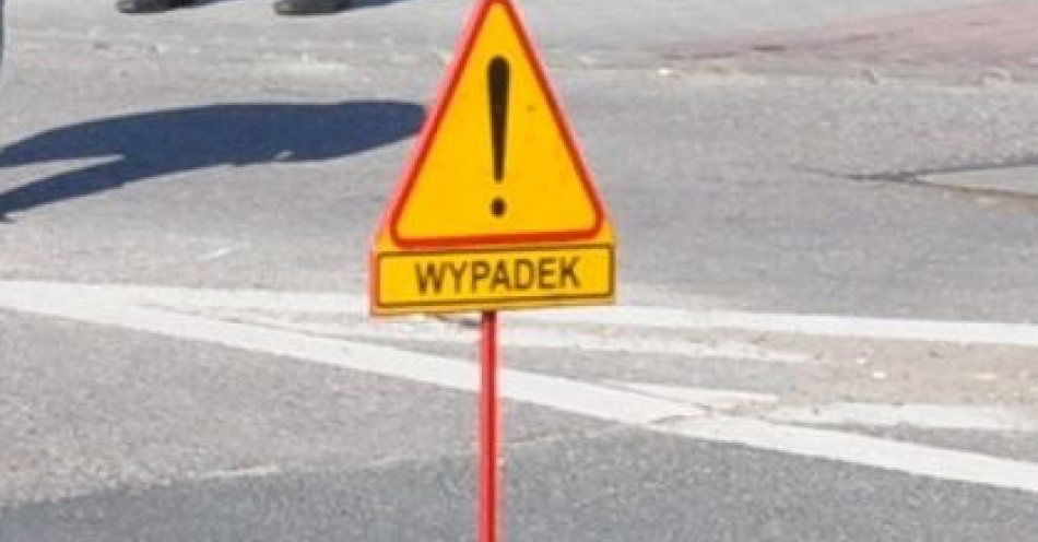 zdjęcie: Wypadek drogowy na K-50 / fot. KPP w Węgrowie