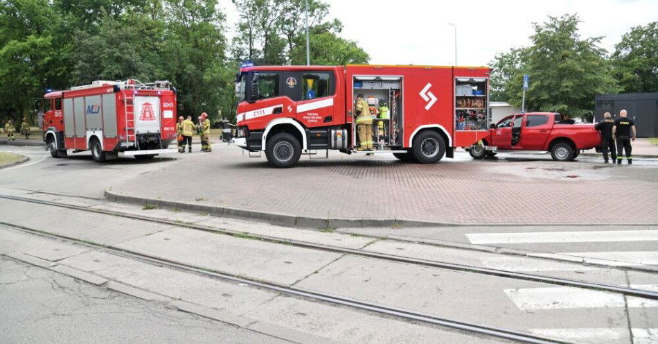 zdjęcie: Zakończyły się działania służb związane z uszkodzonym gazociągiem na Westerplatte / fot. PAP