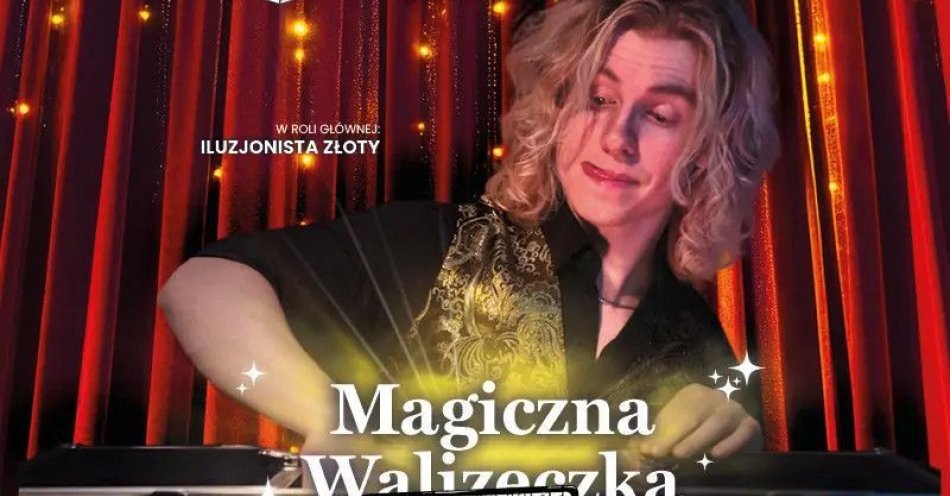 zdjęcie: Magiczna Walizeczka pełna czarów i śmiechu! Rodzinny pokaz iluzji Złotego to interaktywna przygoda. / kupbilecik24.pl / Magiczna Walizeczka pełna czarów i śmiechu! Rodzinny pokaz iluzji Złotego to interaktywna przygoda.