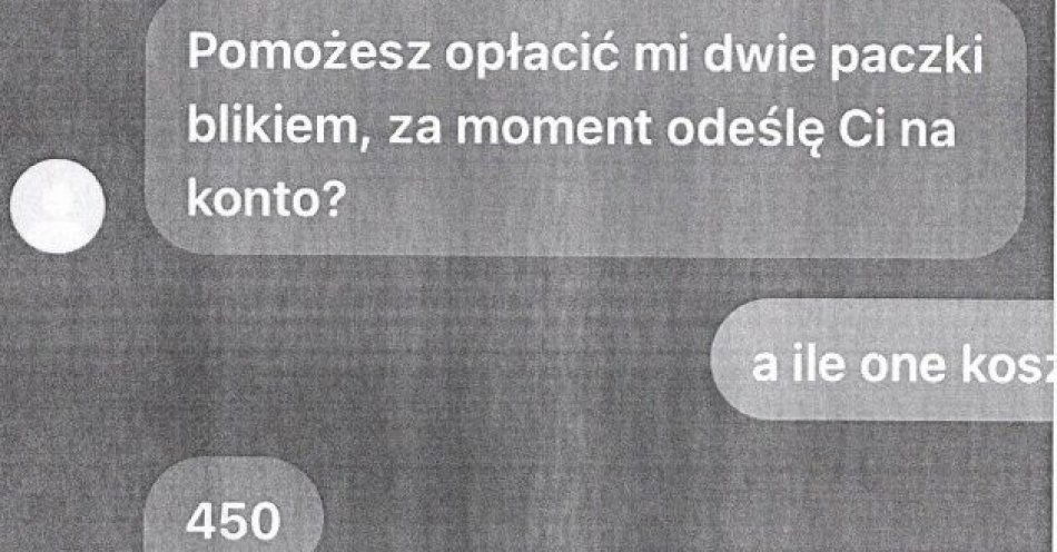 zdjęcie: Chciał pomóc koledze, stracił prawie 500 zł / fot. KPP Tomaszów Lubelski