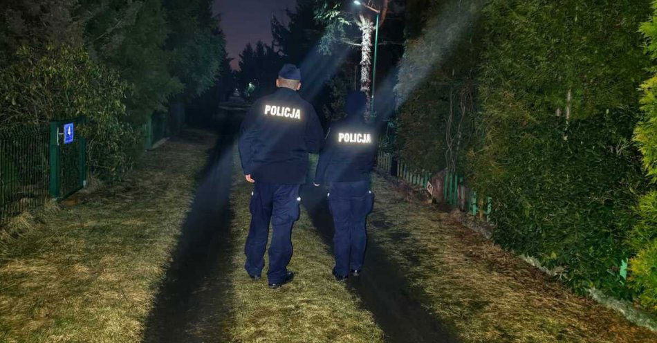 zdjęcie: Łódź: nocne liczenie osób bezdomnych zakończone bez znalezionych / fot. KMP w Łodzi