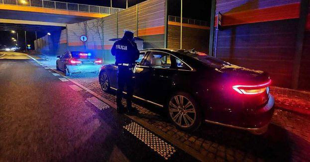 Podczas lokalnych działań wpadł za prędkość