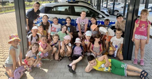 Niezwykli goście w Komendzie Powiatowej Policji