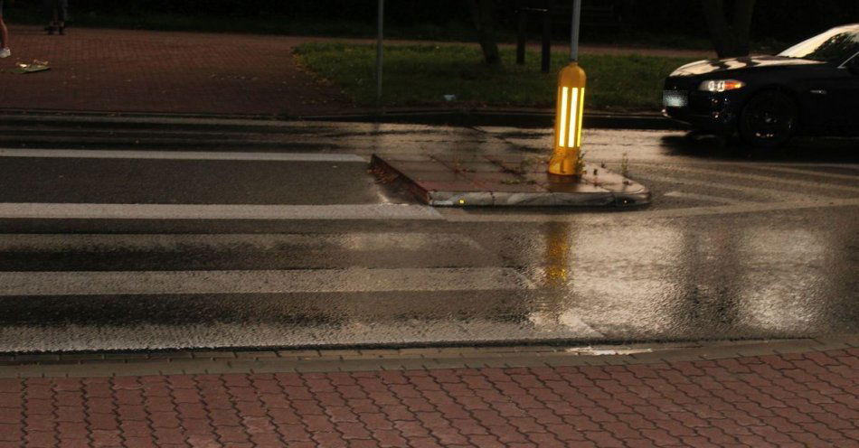 zdjęcie: Potrącenie osoby pieszej na przejściu / fot. KMP w Tarnowie