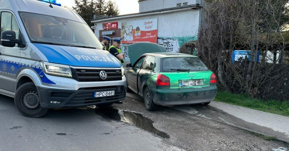 zdjęcie: Nietrzeźwy kierowca zatrzymany przez grupę SPEED / fot. KMP w Grudziądzu