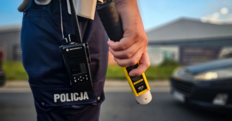 zdjęcie: Kolizja z promilami / fot. KMP Białystok