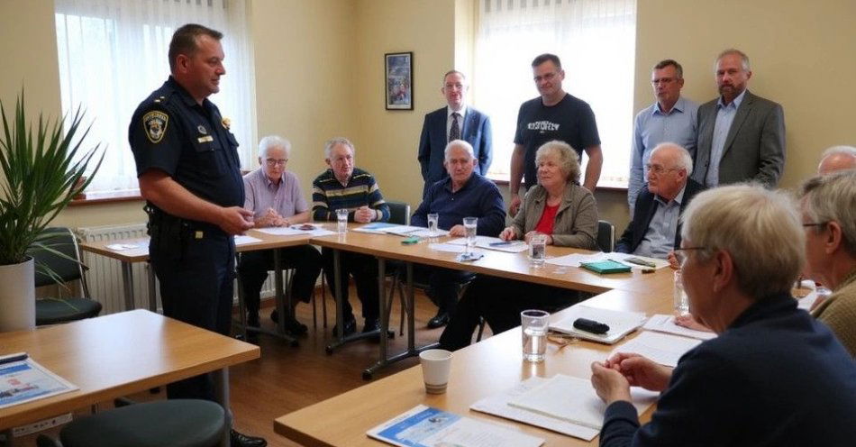 zdjęcie: Seniorzy rozmawiali o bezpieczeństwie w Wolsztynie / TM/ przykładowa ilustracja