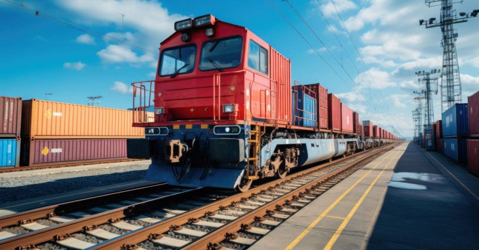 zdjęcie: Transport towarowy, kolej miejska i dużych prędkości / v33647183