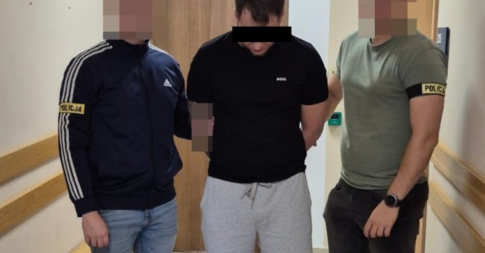 zdjęcie: Wpadł poszukiwany 5 podstawami / fot. KMP Lublin